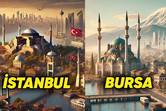 Yapay Zekâya Sorduk: İstanbul’la Ankara’nın, Bursa’yla İzmir’in Yerini Değiştirseydik Nasıl Bir Türkiye Olurdu?