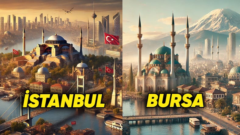 Yapay Zekâya Sorduk: İstanbul’la Ankara’nın, Bursa’yla İzmir’in Yerini Değiştirseydik Nasıl Bir Türkiye Olurdu?